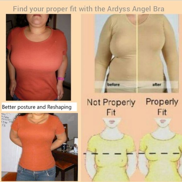 *SOLD OUT€NWOT Ardyss Angel Bra 32J Beige - Picture 2 of 8